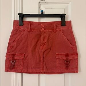 American Eagle Outfitters Coral Mini Skirt